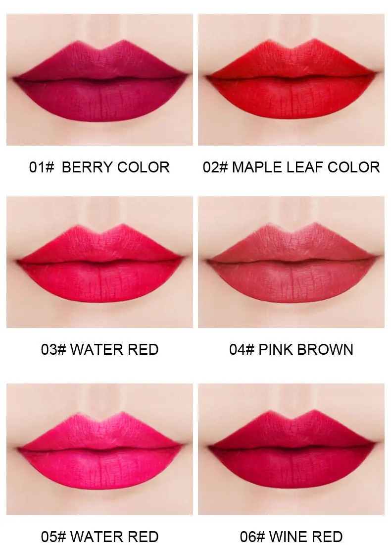 Kiss beauty матовый Водонепроницаемый Жидкий блеск для губ телесного цвета водонепроницаемый стойкий Блестящий Жидкий Макияж