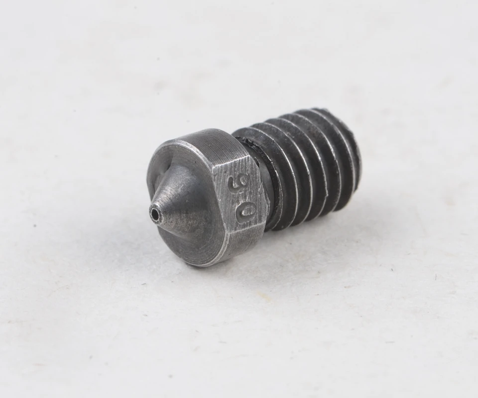 

3D printer accessories Top quality A2 Hardened Steel V6 Nozzles for printing PEI PEEK or Carbon fiber filament for E3D HOTEND