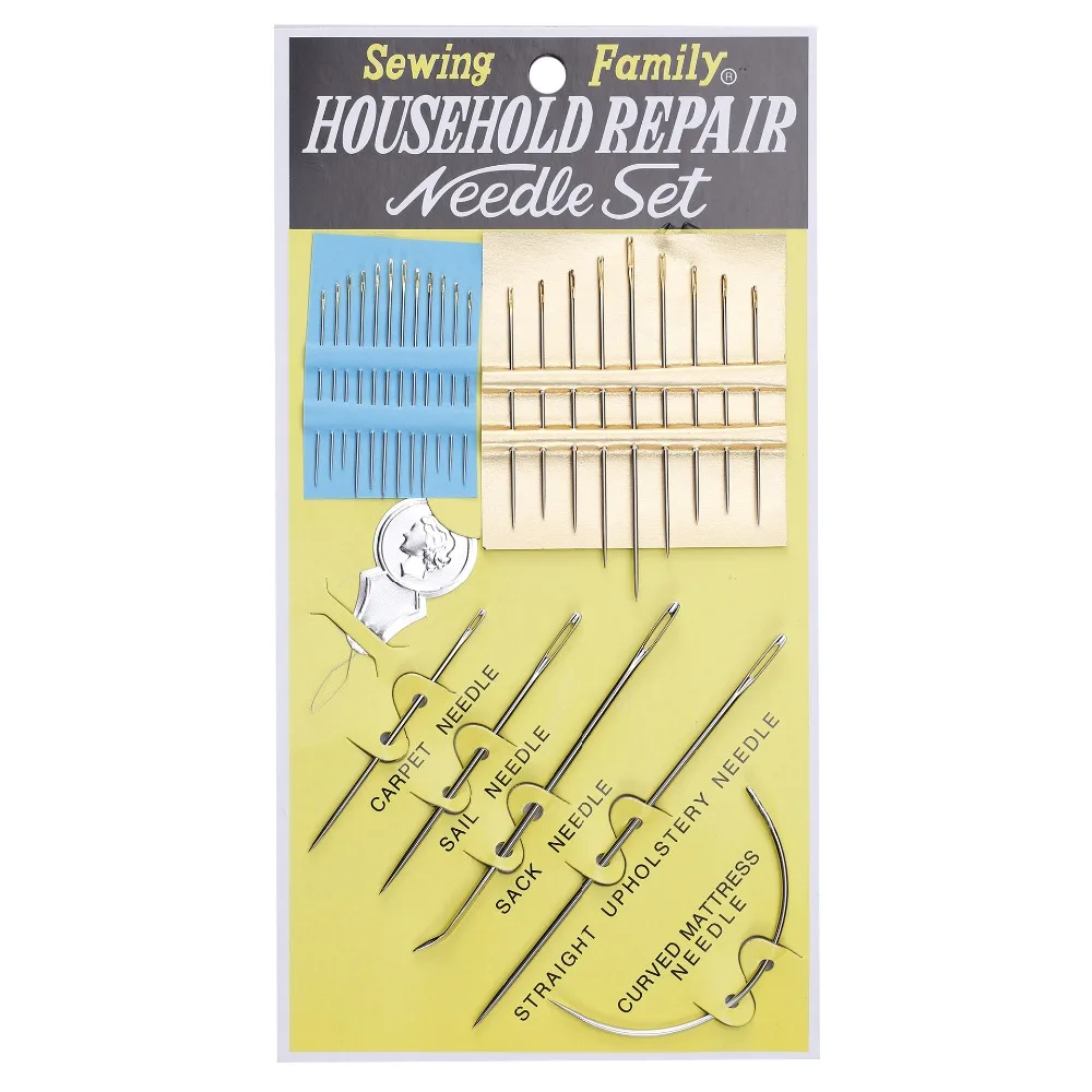 27 шт./компл. инструмент для рукоделия ручные рабочие ремонтные иглы Прошитые