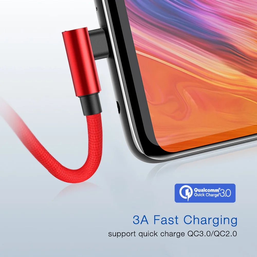 A.S 90 usb кабель для iPhone 8 7 6 6s 5 быстрой зарядки iPad USB зарядного устройства L Тип
