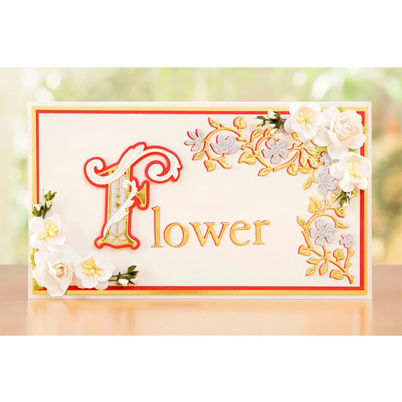 Металлические Вырубные штампы с цифрами алфавита трафареты для рукоделия