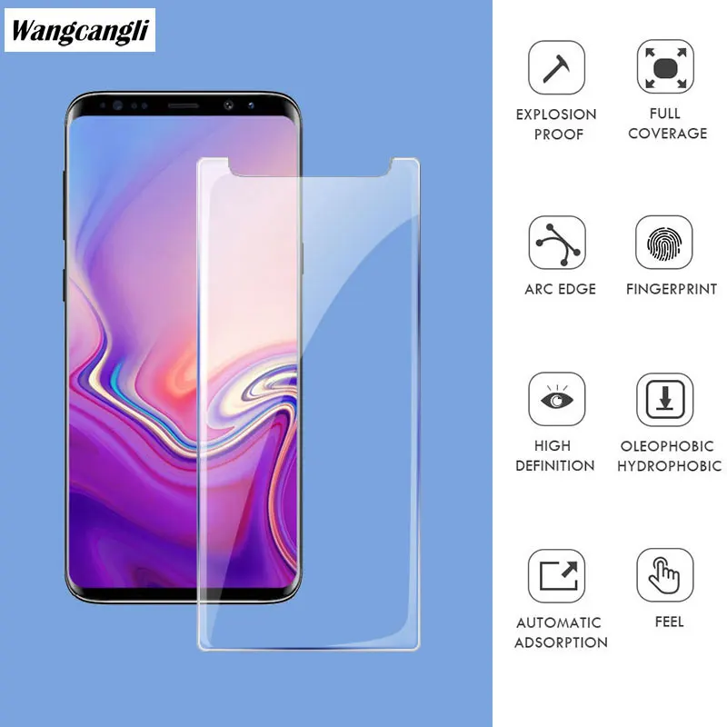 Закаленное стекло для samsung galaxy s9 защита экрана 2019 ультратонкая 2.5D HD защитная