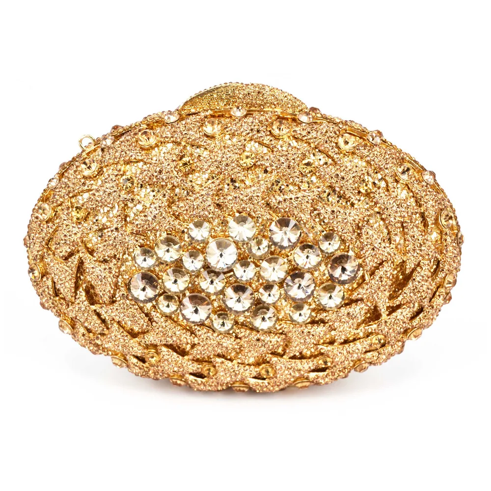 Новейшая модель Овальные клатч вечерняя сумочка Роскошные вечерние сумки стразы