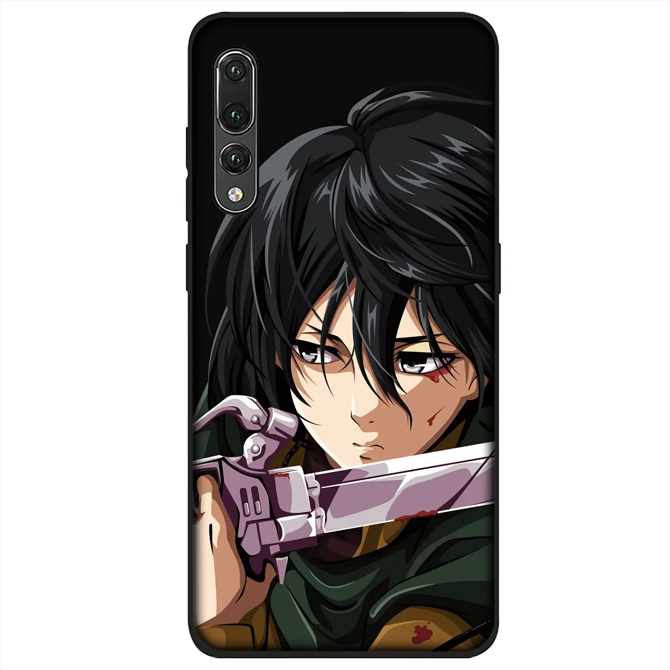 Мягкий силиконовый чехол Attack on Titan MIKASA EREN ARMIN Levi для Huawei P30 P20 Pro P10 P9 Lite Mini 2017 2016 P Smart Z