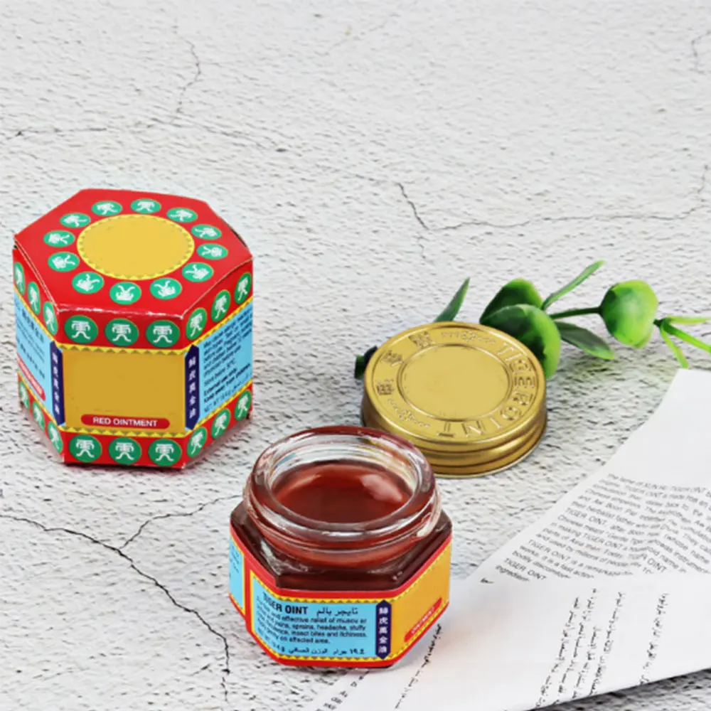 Бальзам с тигром, болеутоляющий 30 г, уход, мазь для массажа, боль в теле, усталость, уход за больными, рельефная мышца, комаров