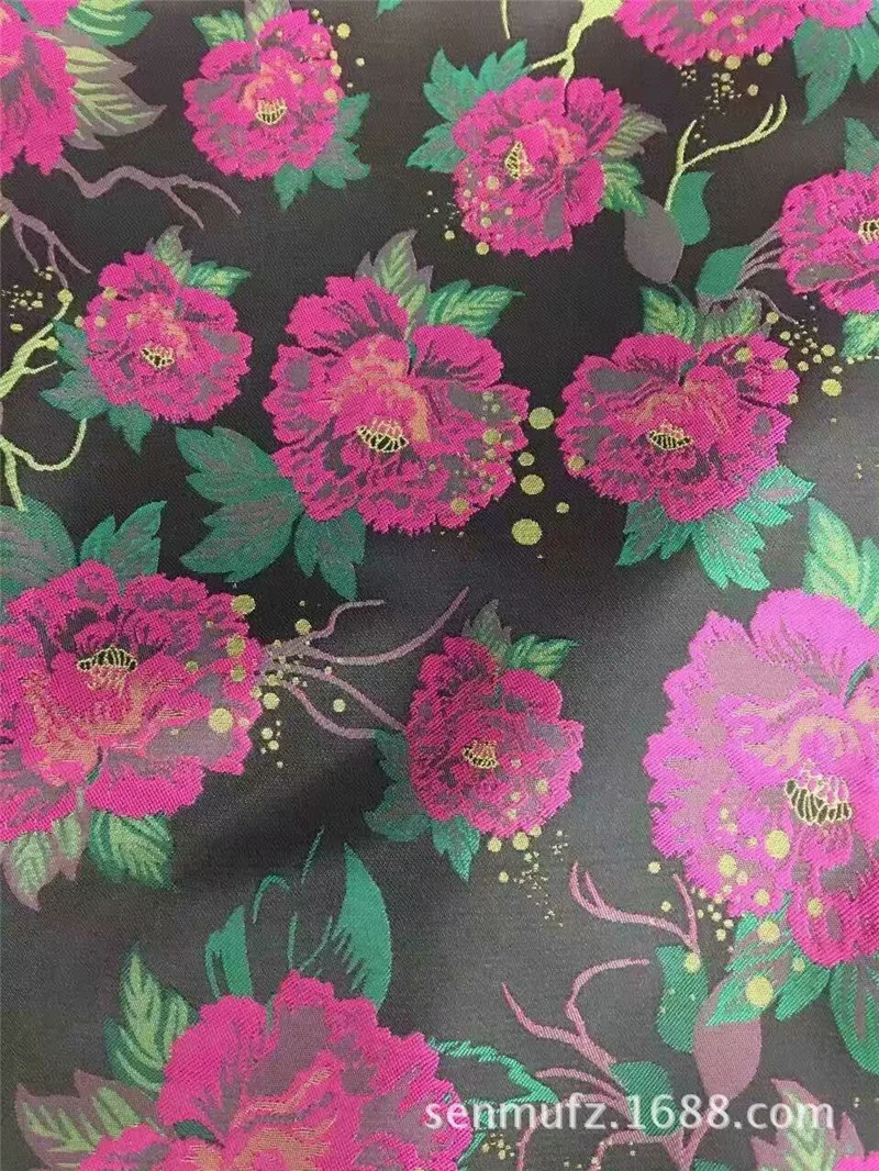 Металлик из жаккардовой парчи для свадебного платья горный хрусталь юбка выш