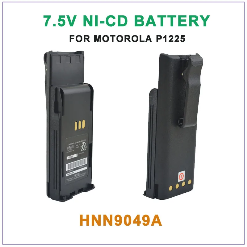 Новое поступление никель-кадмиевый аккумулятор HNN9049A1200mAh 7 5 V для Motorola радиус P1225 LS