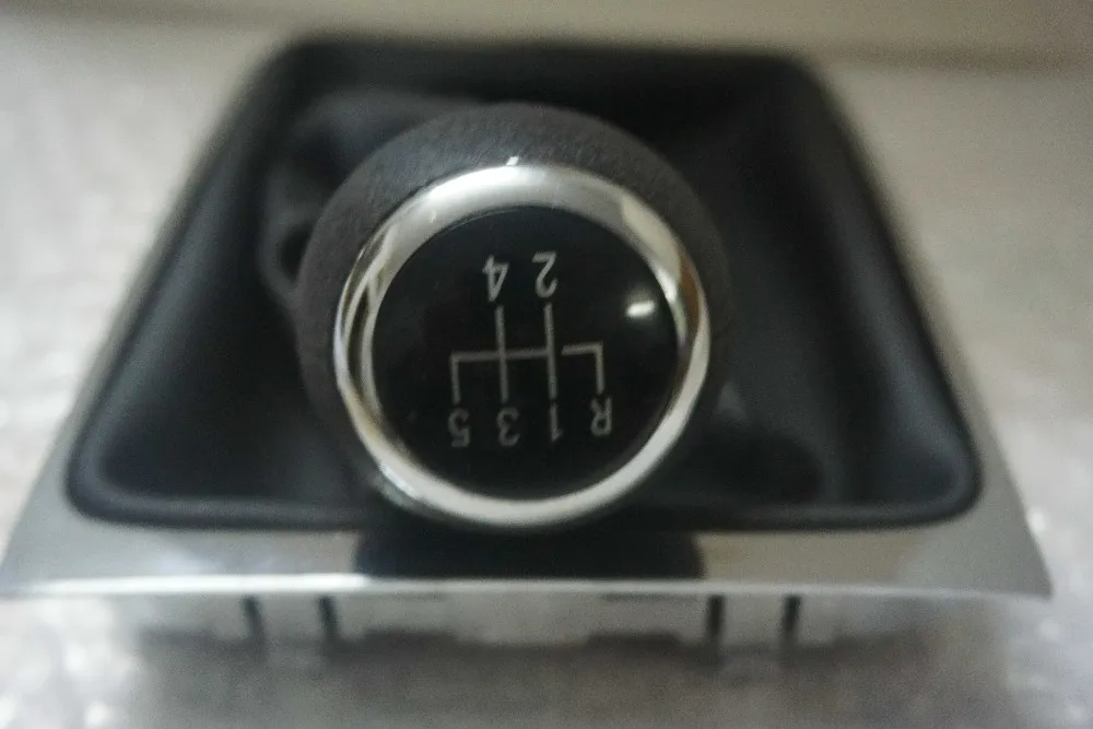 Доступными службами экспресс-доставки для VW Passat B6 2006 2007 2008 2009 2010 2011 Новые 5 шт/упаковка, Скорость ручка переключения рулевого механизма автомобиля с кожаные ботинки со вставками 3C0711113