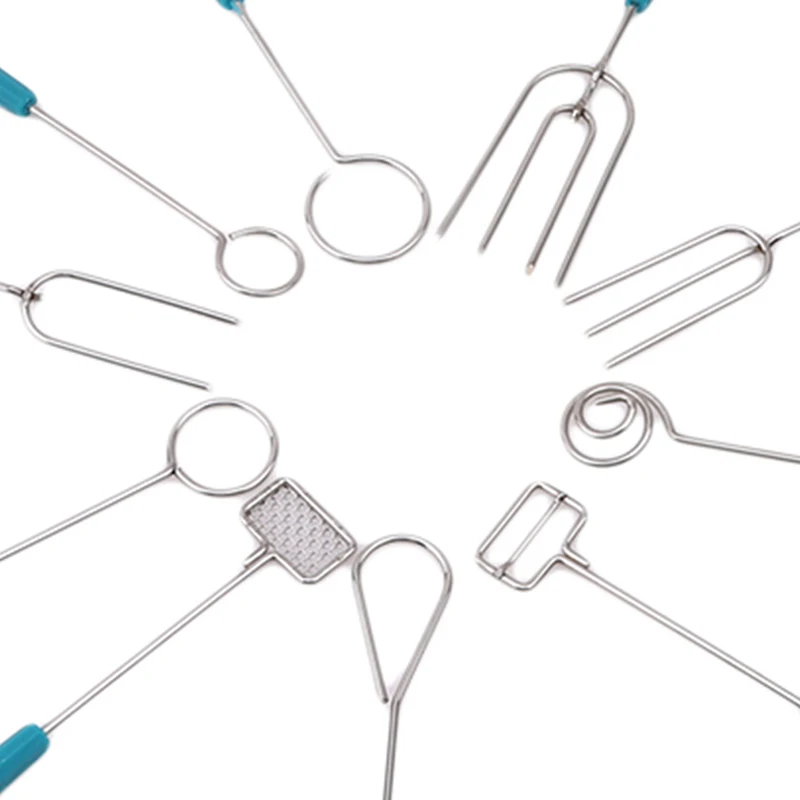 10 шт. набор инструментов для украшения торта с фонтаном и