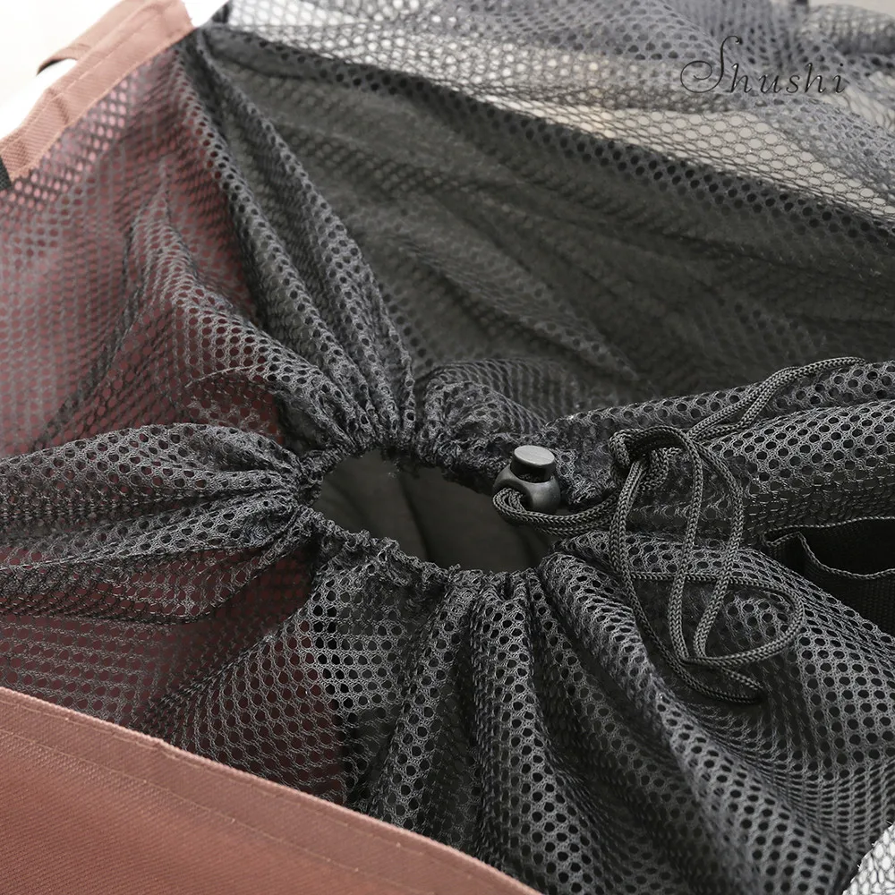 Корзина для грязной одежды SHUSHI органайзер с двумя отделениями