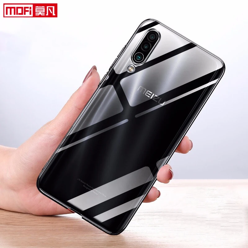 Прозрачный чехол для meizu 16xs прозрачный 16XS мягкий силиконовый защитный из ТПУ