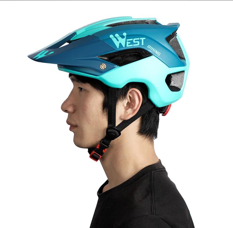 West biking Сверхлегкий дышащий шлем для езды на велосипеде регулируемый ремень дорожный велосипед MTB спортивный велосипедный защитный шлем