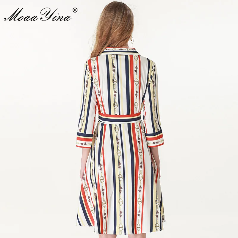 MoaaYina модное дизайнерское платье для подиума весенне-летнее женское с отложным