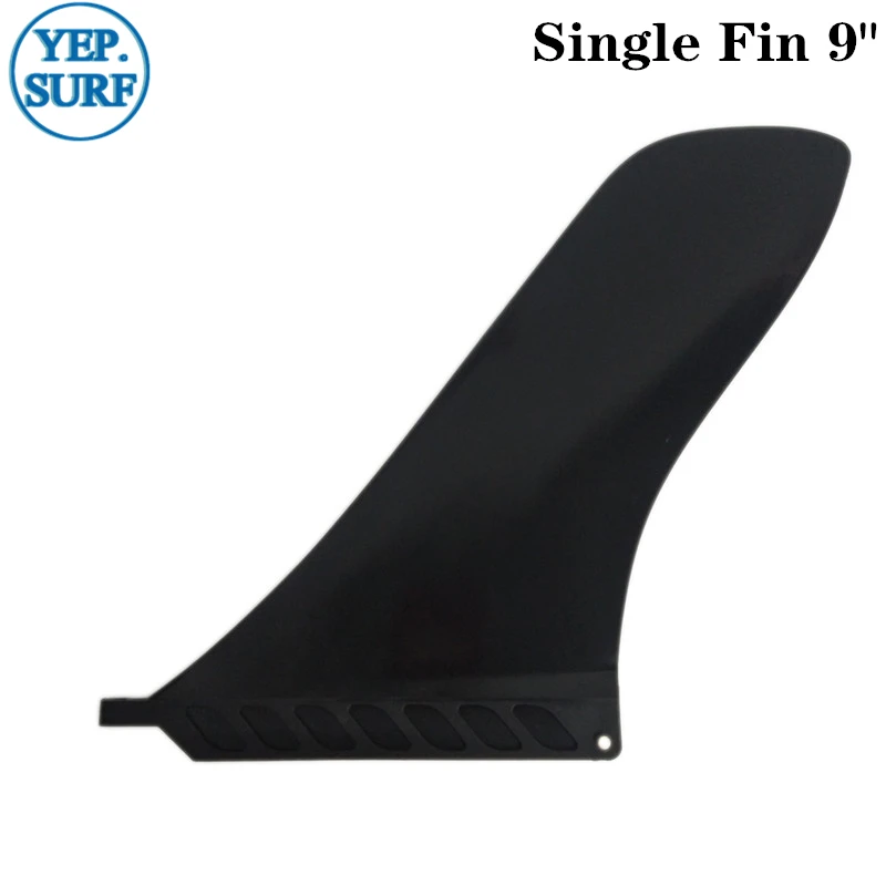SUP Longboard Fins 9 0 дюйма нейлоновые пластиковые плавники длиной одиночные (доска для