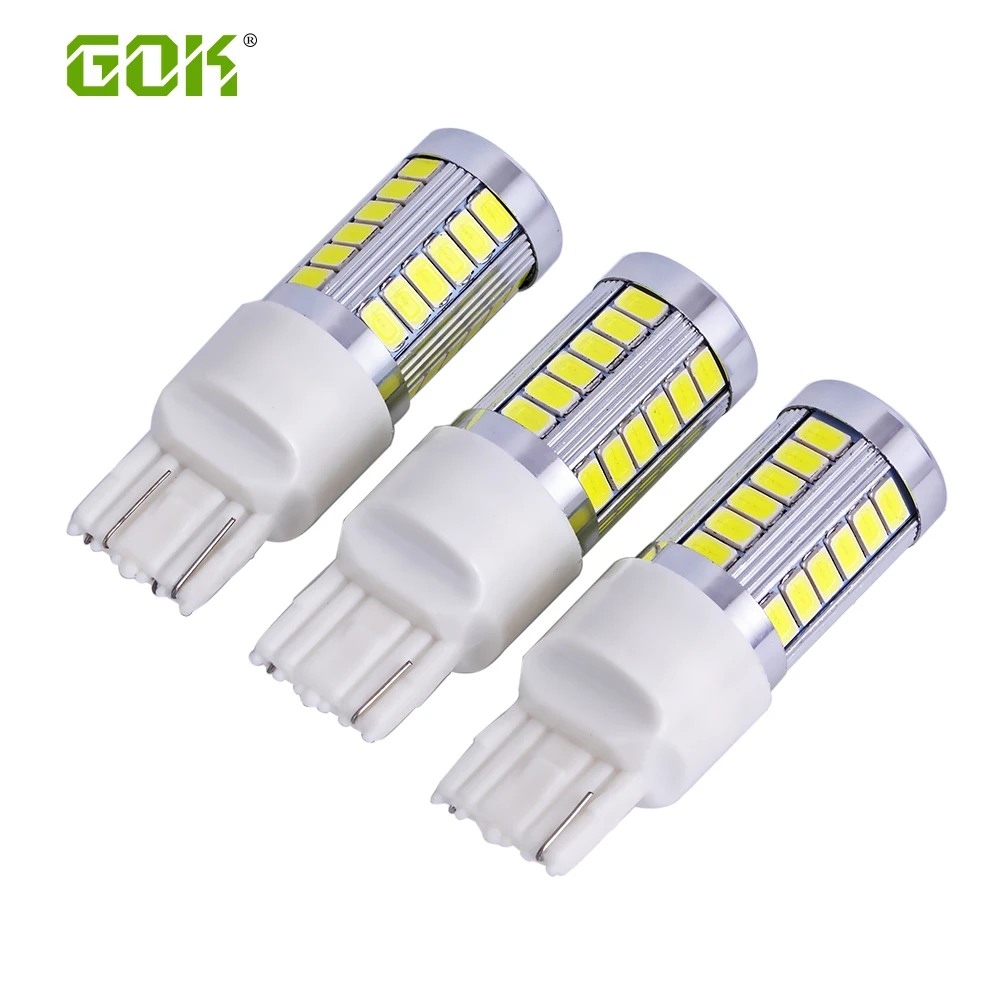 2 шт. водить автомобиль T20 led 7440 7443 WY21W 33smd 5730 5630 резервная светильник авто тормоз