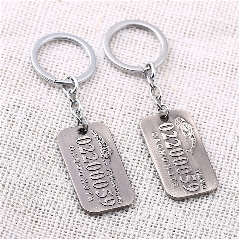 Julie 10 шт./лот брелок для ключей с изображением потерянной гробницы Kylin Zhang Wuxie