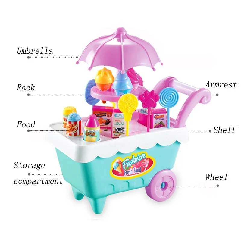 Для девочек Кухня игрушки для детей миниатюрный Еда игровой набор Edicational