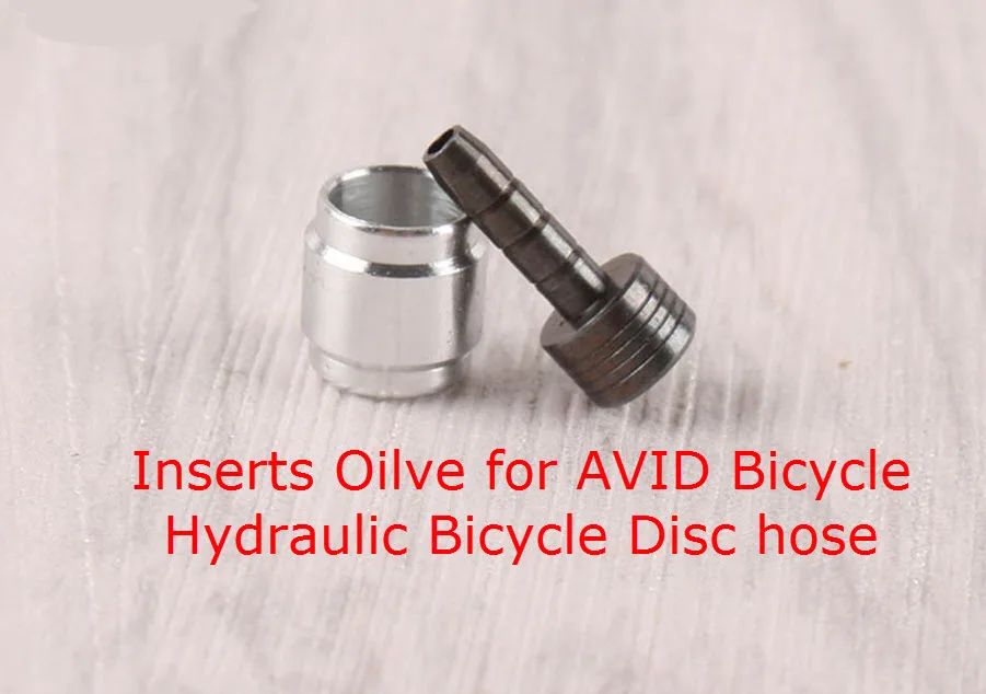 

20pc bicycle Cables Housing hose connector insert olive Hydraulic disc brake Olive Insert kit for AVID SRAM Hydraulic Brake hose