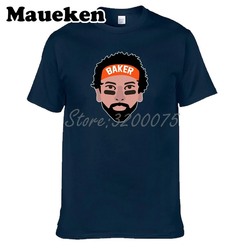 Мужская футболка с круглым вырезом Baker Mayfield 6 Cleveland для фанатов W18042909|Мужские