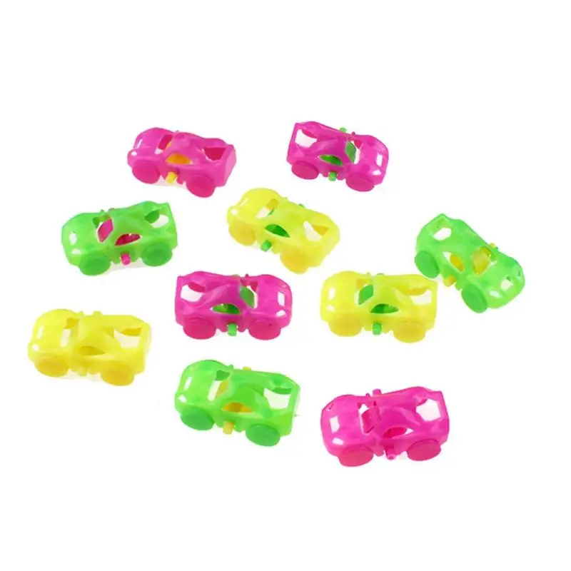 10/50 шт. детские пластиковые мини-модели автомобилей |