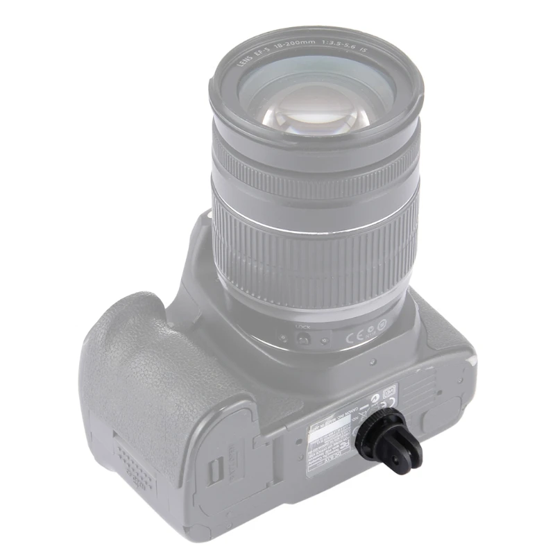 Новый черный мини штатив SIV с винтовым креплением адаптер 1/4 ''монопод для GoPro