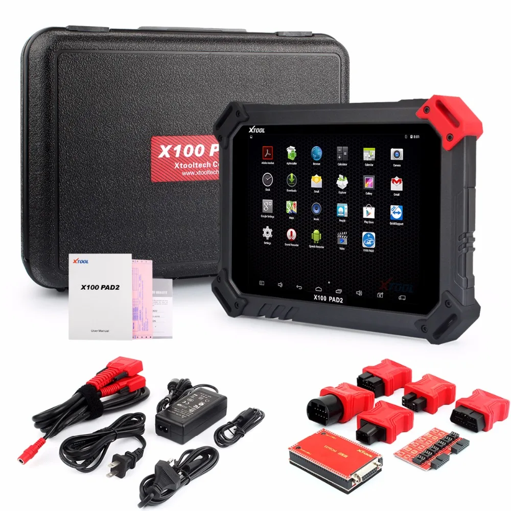 Высокое качество XTOOL X100 PAD2 с EPB EPS OBD2 одометр Автомобильный ключ программатор