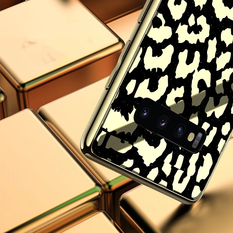 Чехол S10e для Samsung Galaxy S10/S10 plus стеклянный задний с мягкой кромкой из ТПУ S9/S9 plus/Note 9