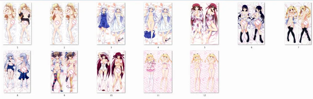 Grisaia no kajitsu аниме персонажи suou amane& matsushima michiru наволочки для подушек kazami kazuki& harudera yuria