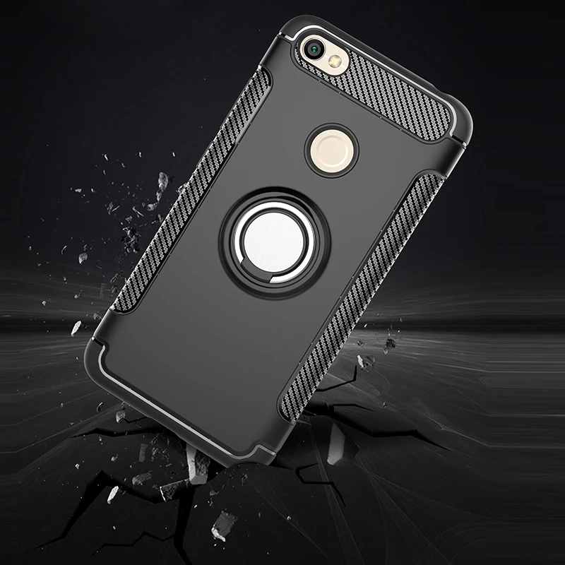 OUDINI Мода жесткий пластиковый чехол для телефона для Xiaomi Redmi Note 5 5A 6 pro 6A 5X A1 Y2 8 lite чехол для телефона с кольцевым чехол для телефона чехол