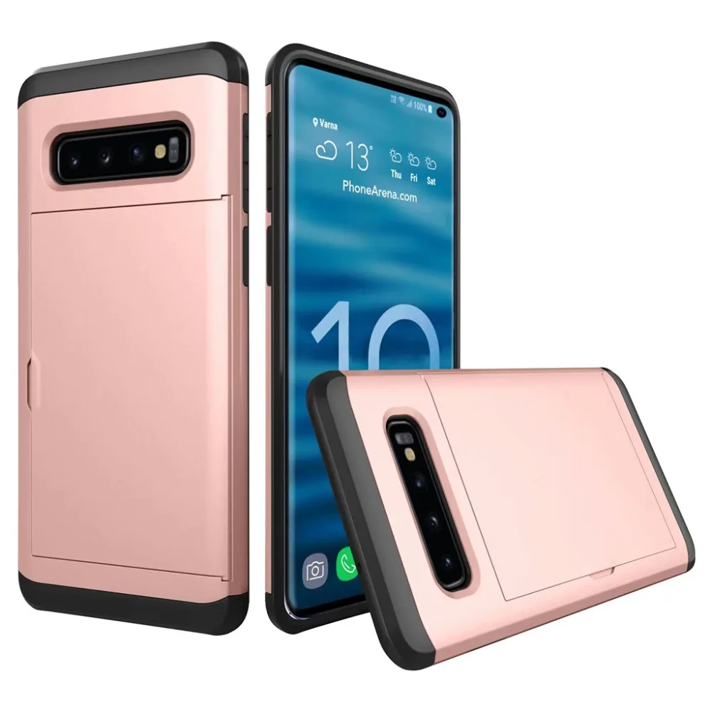 Чехол для samsung Galaxy S10 Plus, чехлы с карманом для карт, Роскошный чехол для телефона, чехол для Galaxy ys10 S10Plus S10e S 10 E 10 S, чехол для ПК, Fundas