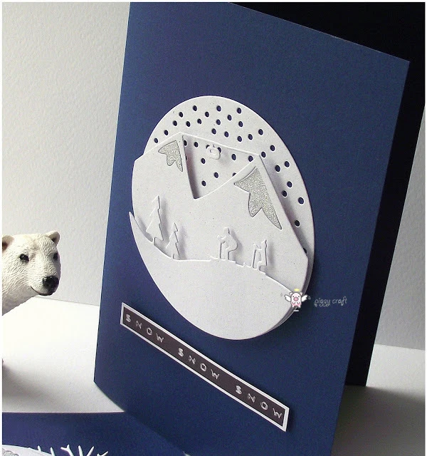 Металлические Вырубные штампы форма для вырезания снега горного лыжа