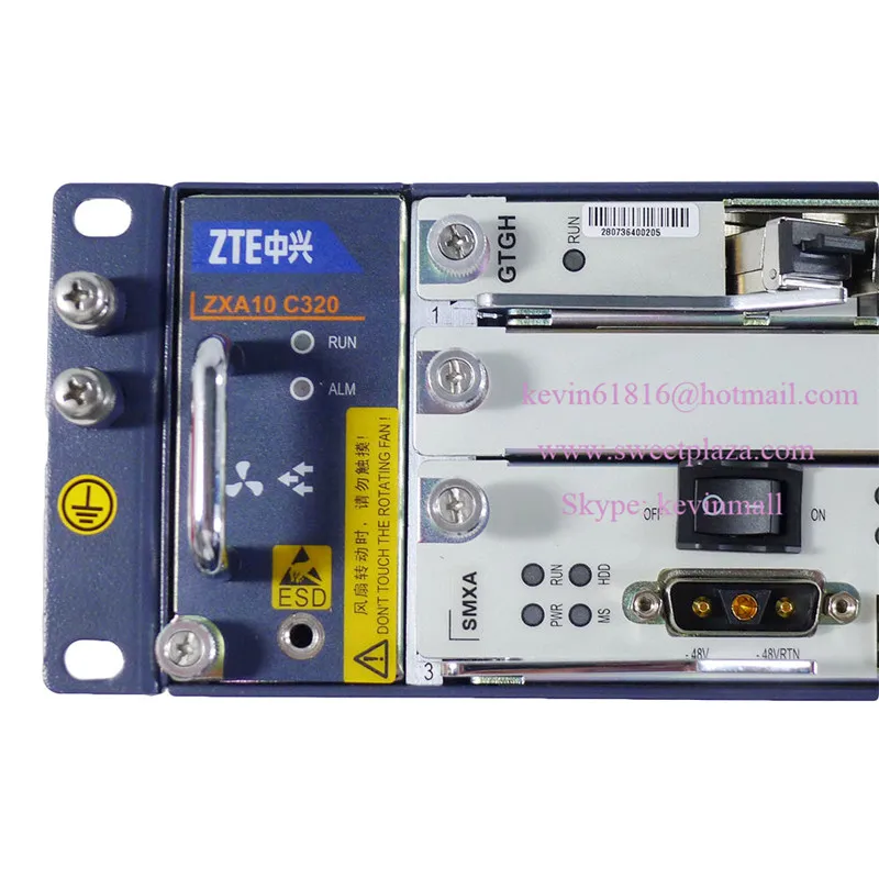 ZTE 19 &quotдюймовый ZXA10 C320 EPON или GPON OLT высокотехнологичное оборудование wtih 10GE плата