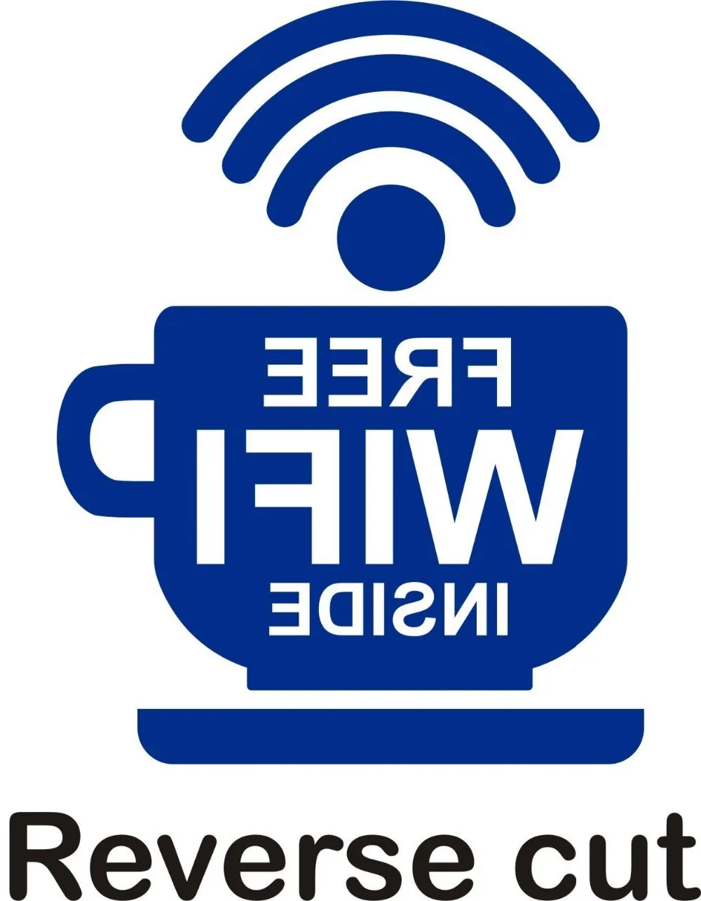 Абсолютно WiFi виниловый стикер наклейка знак для Кафе Ресторан Бар Паб магазин интернет отличное качество магазин стеклянное окно D749