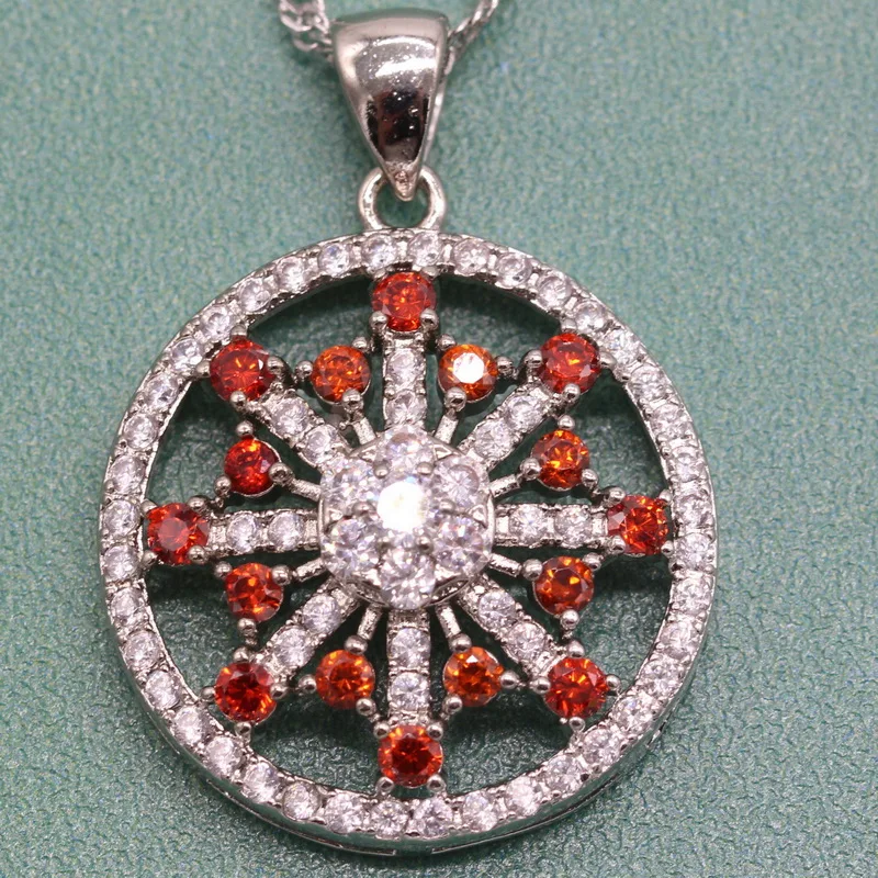 Красивый гранатовый красный полудрагоценный камень серебро 925 ювелирные наборы