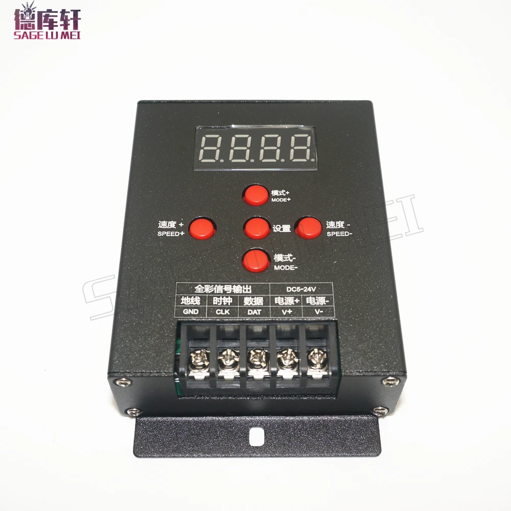 Новый 1 шт. светодиодный мини контроллер WS2811 WS2801 LPD6803 2812b 2813 полноцветный RGB