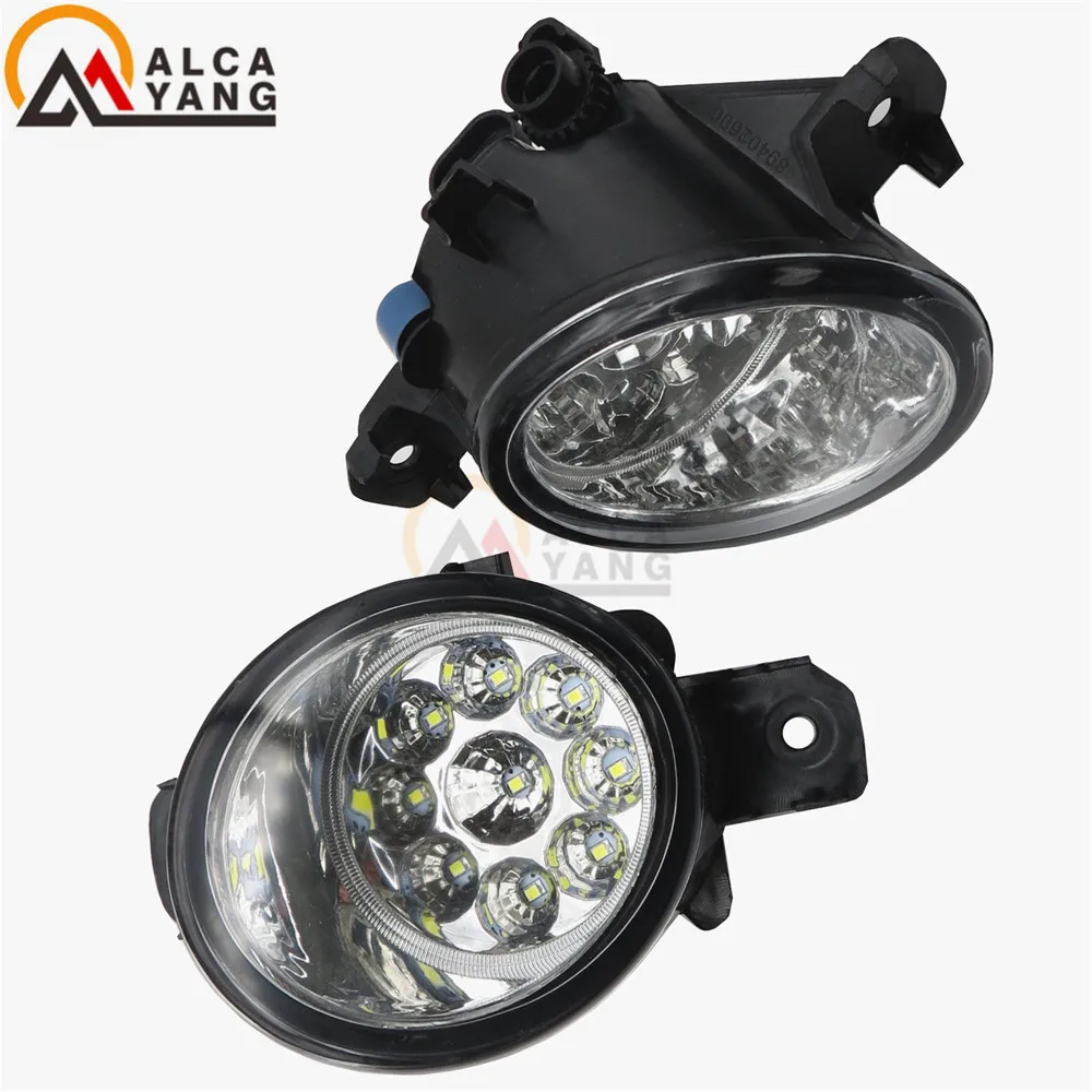 Malcayang Devil Eyes автомобильный Стайлинг светодиодный/галогенный противотуманный светильник s drl Refit 55 Вт для OPEL MOVANO B платформа/шасси автобус коробка 10-15
