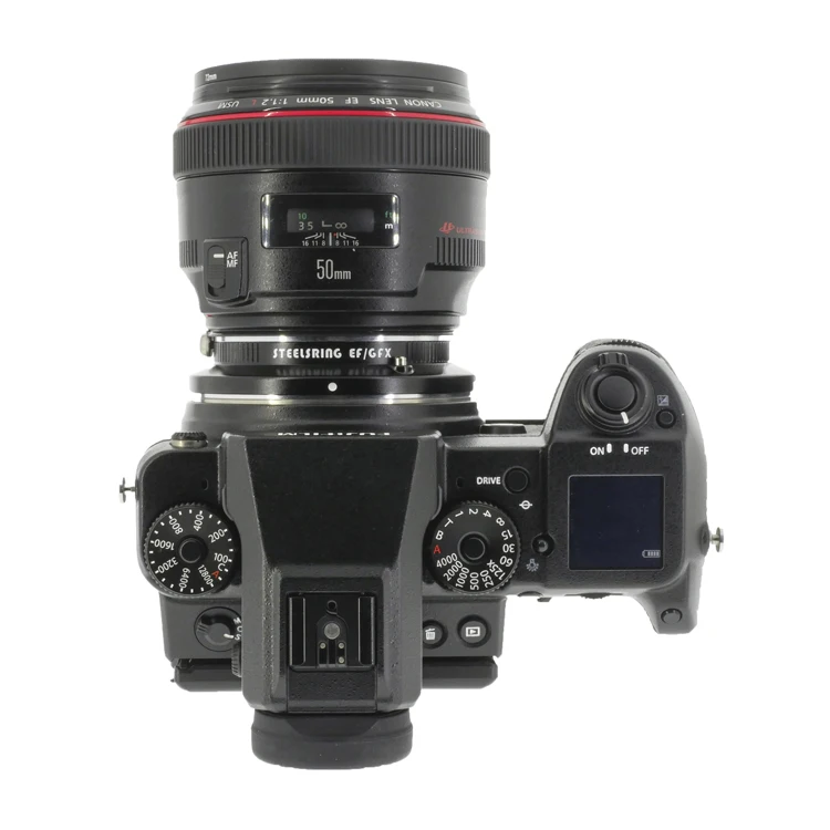 Steelsling EF-GFX камера с автофокусировкой адаптер объектива для Canon EF объектив для Fujifilm GFX объектив крепление камеры