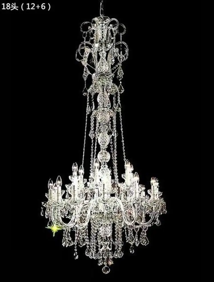 Светодиодная Люстра для отеля освещение 2 М длинные хрустальные люстры столовой