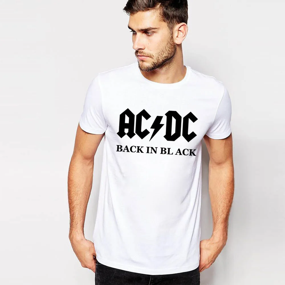 2019 Новая мужская футболка из чистого хлопка с буквенным принтом белая