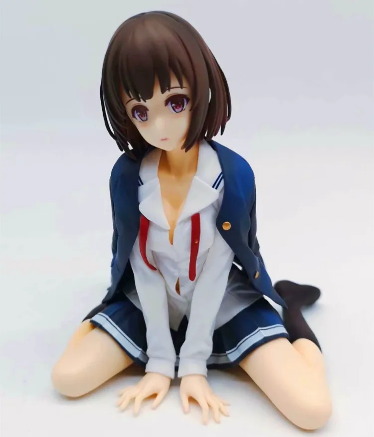 Игра аниме как вырастить скучную девушку Kato Megumi Униформа сесть сексуальные