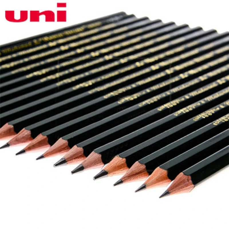 9 шт. Uni Mitsubishi 9800 пенал для рисования и черчения H 2H 3H 4H 5H 6H 7H 8H HB F B 2B 3B 4B 5B 6B 7B 8B 9B