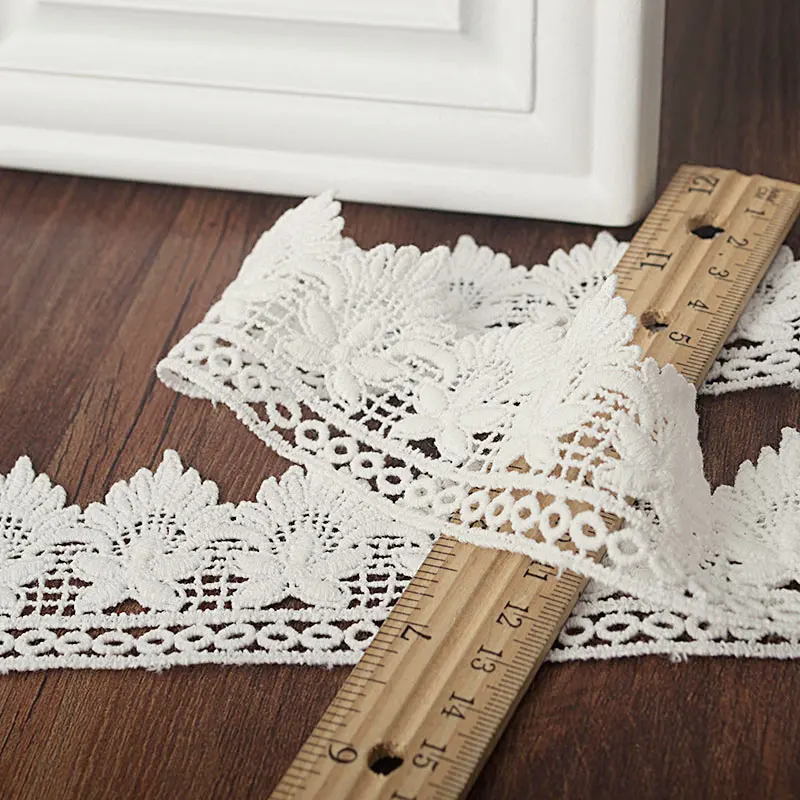 

Quality cotton 5cm soluble lace embroidery laceHot Sale