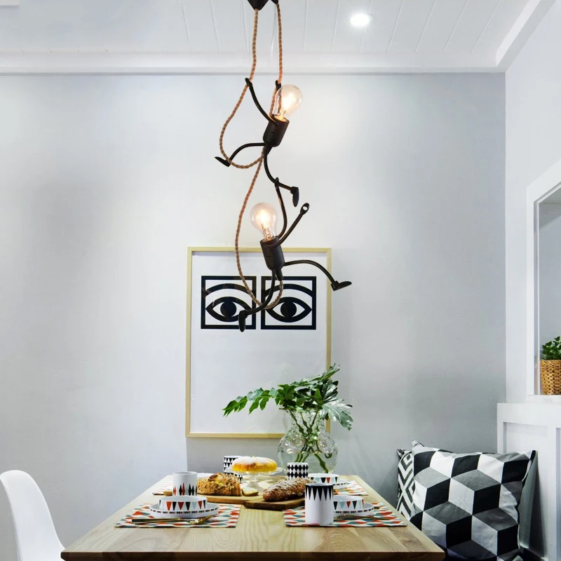 Скандинавский Маленький Железный человек с регулировкой на 180 градусов