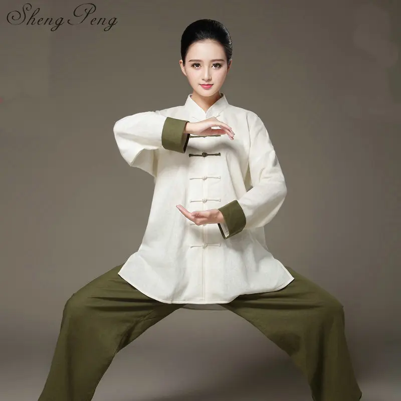 Одежда Тай Чи форма одежда женская кунг фу униформа ушу в стиле крыла Чуна