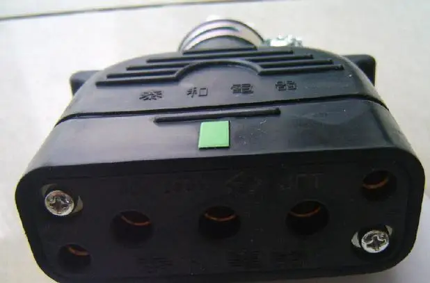 Япония NIC-HIYU 37010-10870 30A 250 В женщина AC вилка зарядного погрузчиков разъем Toyota nichiyu tcm