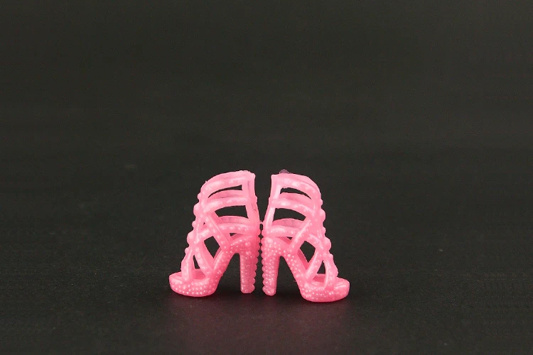 10 пара/лот высококачественные розовые туфли для кукол Барби модные красивые