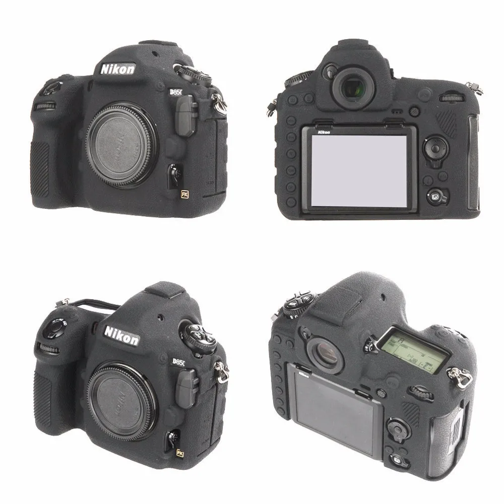 Мягкий силиконовый чехол для фотоаппарата Nikon D850 D5 4D резиновый защитный корпус