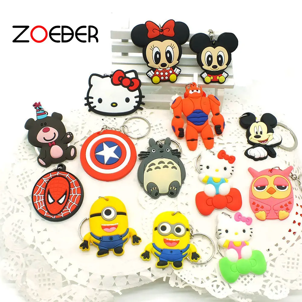 Zoeber Рождество аниме мультфильм брелок Детская сумка брелки для телефона ремешки