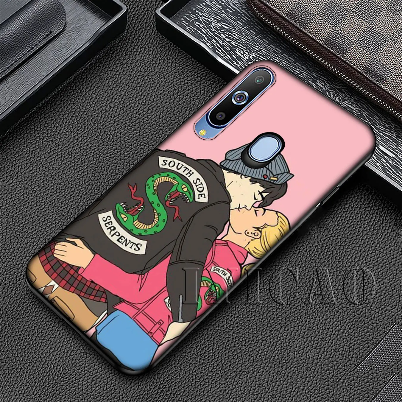IYICAO riverdale choni Soft Silicone Case for Samsung Galaxy A70 A60 A50 A40 A30 A20 A10 A50S A40S A30S A20E A10S Black Cover |