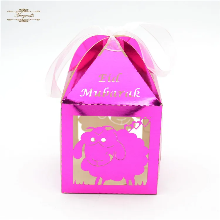 Милый ягненок Детский душ Вечеринка День рождения Лазерная резка сувениры